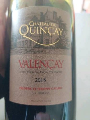 Château de Quinçay Valençay Rouge Vivino United States