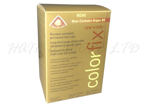 One N Only Colorfix Permanent Hair Colour Remover Kit Hair And More