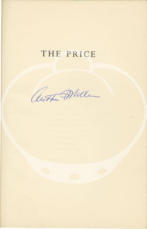 The Price Arthur Miller First Edition