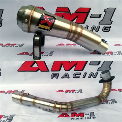 Jual Knalpot Racing Akrapovic Model H Yamaha Xmax X Max Cc