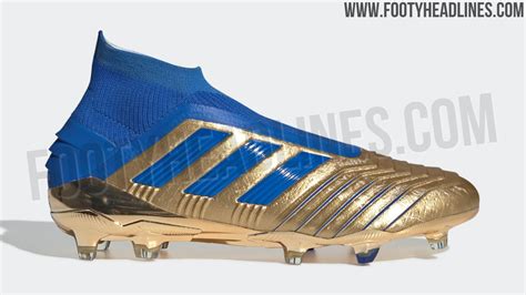 Gold Metallic Adidas Predator 19 Input Code Pack Boots Leaked