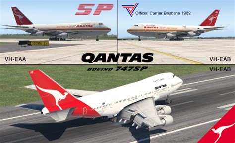 Qantas livery pack for Boeing 747SP - Aircraft Skins - Liveries - X ...