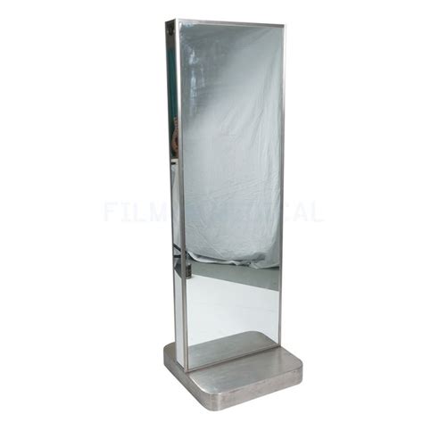 standing double sided mirror film medical