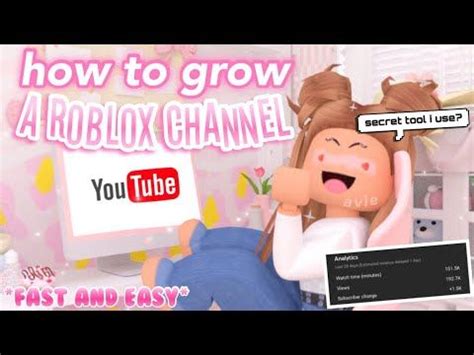 How To Grow A Roblox Youtube Channel WORKS Youtube Channel Name