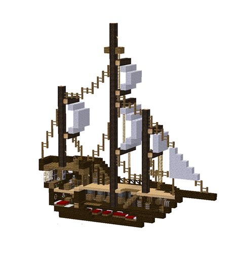 Minecraft Pirate Ship Schematic Minecraft Pirate Ship Bluepr