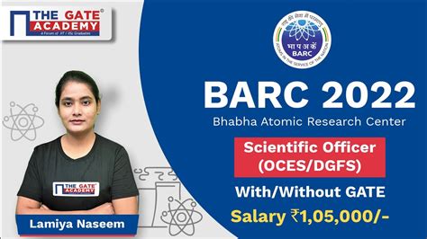 Barc Recruitment Final Year Eligible Salary Gate