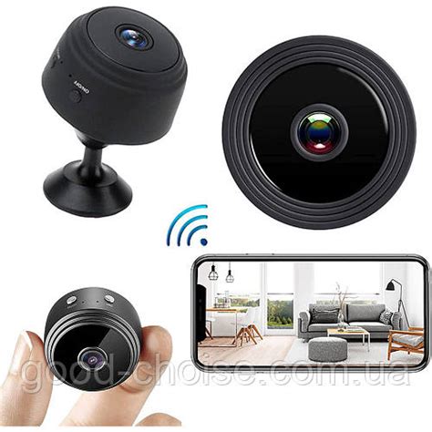 Купить Беспроводная мини экшн камера IP A9 Full HD / WiFi камера с ...