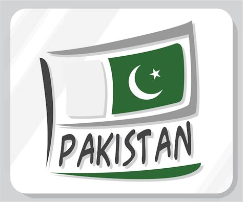 Icono De La Bandera Del Orgullo Gr Fico De Pakist N Vector Premium