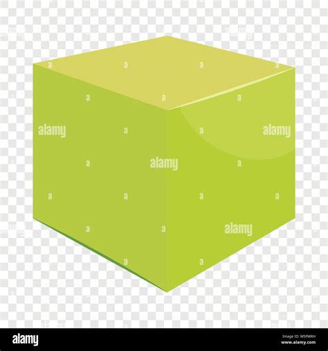 Cube Icon Cartoon Style Stock Vector Image Art Alamy