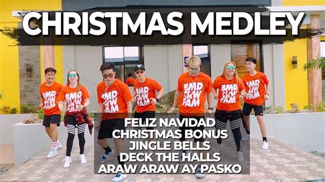 CHRISTMAS DANCE MEDLEY | Dance Fitness | BMD Crew | Dance workout ...