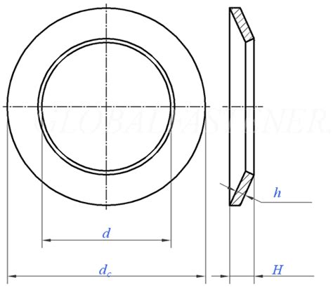 Din 6796 2009conical Spring Washers For Bolted Connections