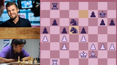 Magnus Carlsen Vs Hikaru Nakamura Rd Gct Kolkata Rapid Blitz