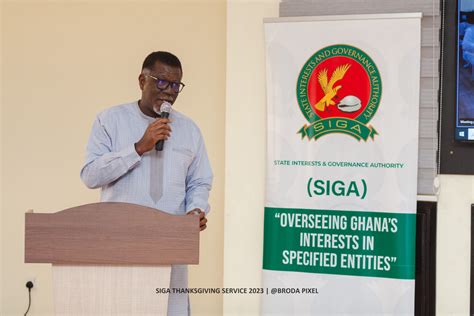 Siga Holds Thanksgiving Service Siga State Interests And Governance