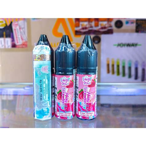 Jual Liquid Freebase Ml Terbaru Langit Juice Milky Strawberry