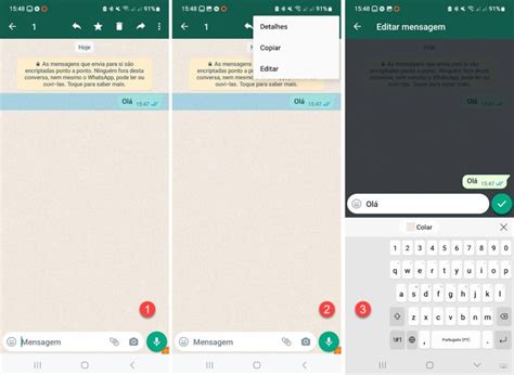 WhatsApp Já pode editar as mensagens enviadas i Técnico