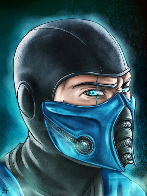 Sub Zero Fan Art By Mauroillustrator On Deviantart