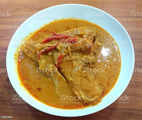 Indonesian Food Chilli Fish Head Curry Stock Photo Download Image Now