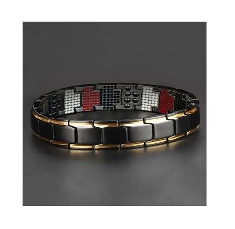 Pulseira Magnética Terapia Equilíbrio Infravermelho Vinkin Pulseira