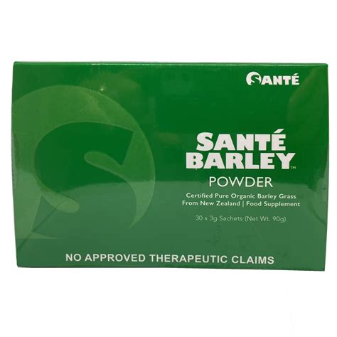 Sante Pure Barley New Zealand Blend Powder 1 Box 30 Sachets