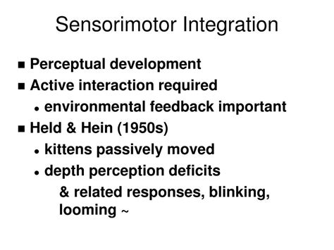 Ppt Sensorimotor Control Of Behavior Movement Powerpoint Presentation Id 1463889