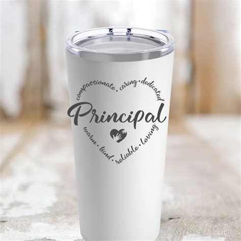 Principal Tumbler 20oz Principal T School Worker Tumbler School Office Coffee Mug