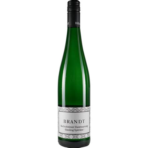 Brandt 2018 Riesling Spätlese Bechtheimer Hasensprung Lieblich