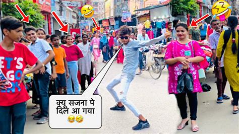 Funny Dance In Public Epic Reaction🤣😂public Reaction Prank Video ️😅