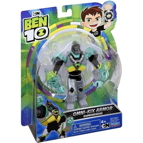 Ben 10 Figur Omni Kix Armor Diamondhead