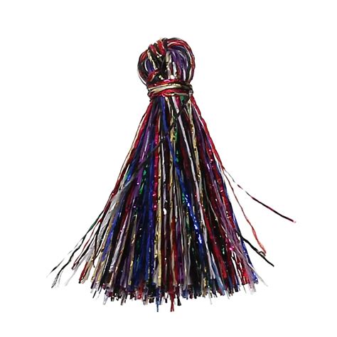 Terylene Silky Tassel For Keychain Cellphone Straps Textile Tassels Diy