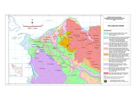 Peta Geologi Dan Pengertian Peta Geologi Belajar Geol