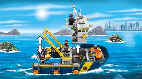 Lego City Explorers Deep Sea Exploration Vessel Amazon Co Uk