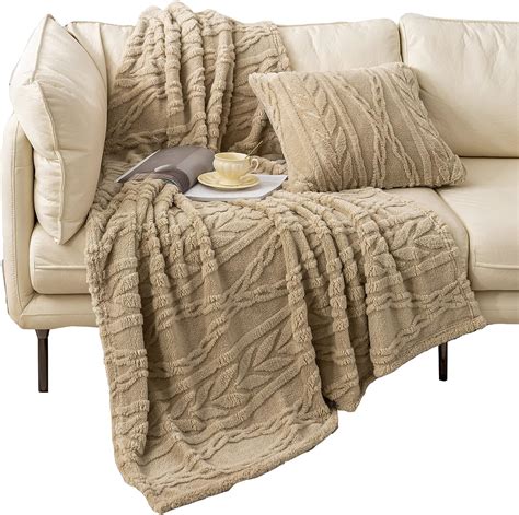 Yusoki Sherpa Throw Blanket 3d Stylish Design Super Soft