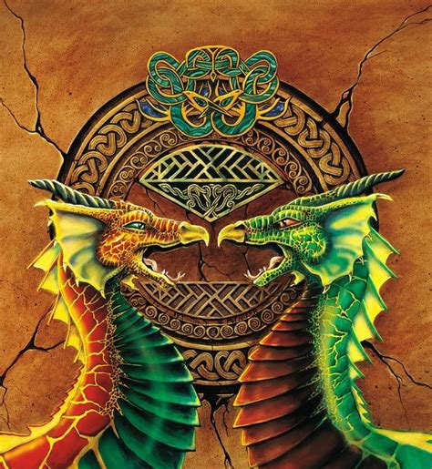 Pin By Salma Osama On Dragons Celtic Dragon Dragon Art Celtic