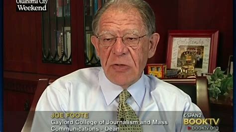 Joe Foote On The State Of Journalism C