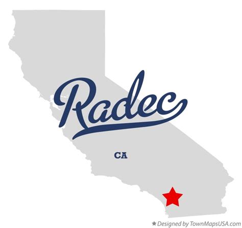 map  radec ca california