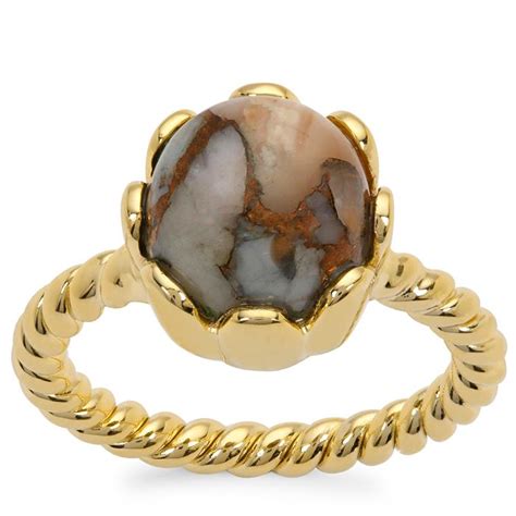 Ct Copper Mojave Pink Opal Midas Aryonna Ring Gemporia