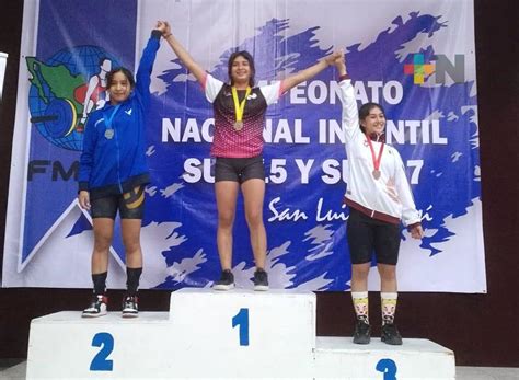 Pesistas Veracruzanos Destacan En Campeonato Nacional Infantil