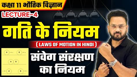 संवेग संरक्षण का नियम Law Of Conservation Of Momentum गति के नियम Class 11 Physics Chapter