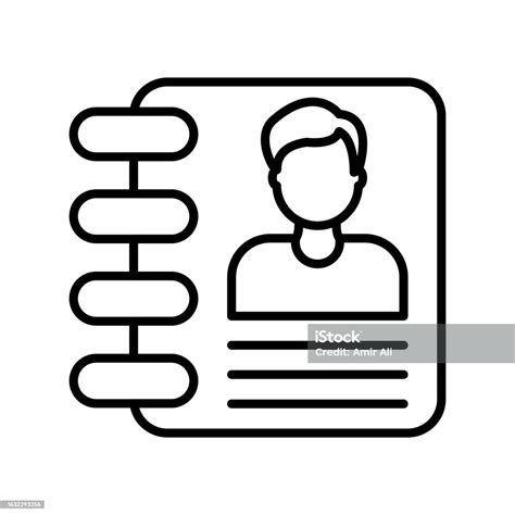 Address Book Icon Stock Illustration Download Image Now Address