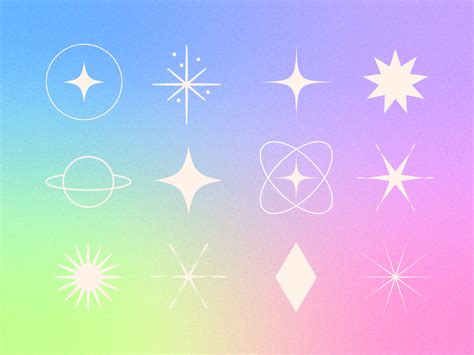 Twinkling Icons by Renee Fleck Coperate Design, Icon Design, Design ...