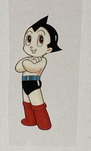 Astro Boy Animation Cel Picture Painting Anime Genga Osamu Tezuka