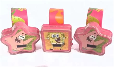 Bob Esponja Patricio Reloj Coleccion Burger King Juguete Mercadolibre