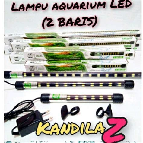 Jual Lampu Celup 4warna 50cm Led Aquarium Aquascape Kandila Z Shopee