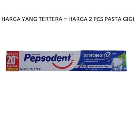 Jual Sk Pepsodent Strong Jam Gram Bundle Isi Pcs Shopee Indonesia