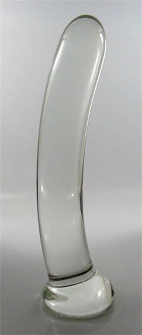 Xl Extra Large Glass Smooth Headless Dildo Sex Toy Etsy