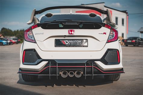 Racing Durability Rear Valance V Honda Civic X Type R Our Offer