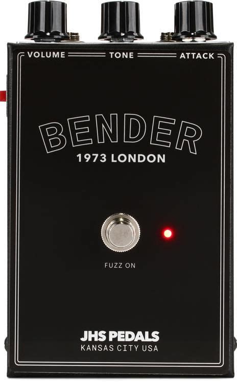 Jhs Bender Fuzz Pedal Sweetwater Custom Wedges Guitar Pedal Boards