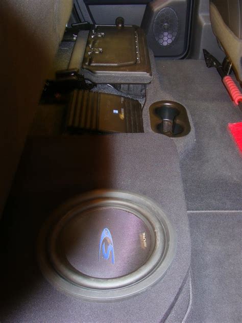 Crew Cab Subwoofer Box Dodge Ram Forum