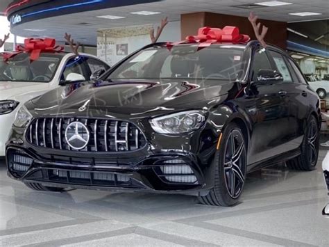 新款奔驰amg E63s旅行版海外实车，集颜值，性能于一身 乐惠车