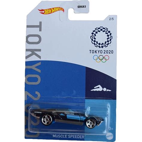 ホットウィール マテル ミニカー GDG83 Hot Wheels Muscle Speeder blue Tokyo 2020 マニアックス Yahoo 店 通販